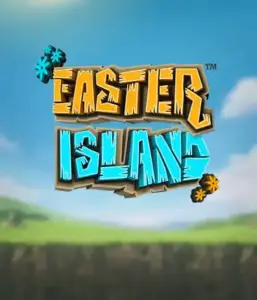 A lively view of Yggdrasil's Easter Island slot, featuring its bright sky and playful design touches. The visual emphasizes the slot's dynamic gameplay with unique reel expansions, alongside its distinctive artistic elements, making it an appealing choice for those fascinated by island-themed adventures.